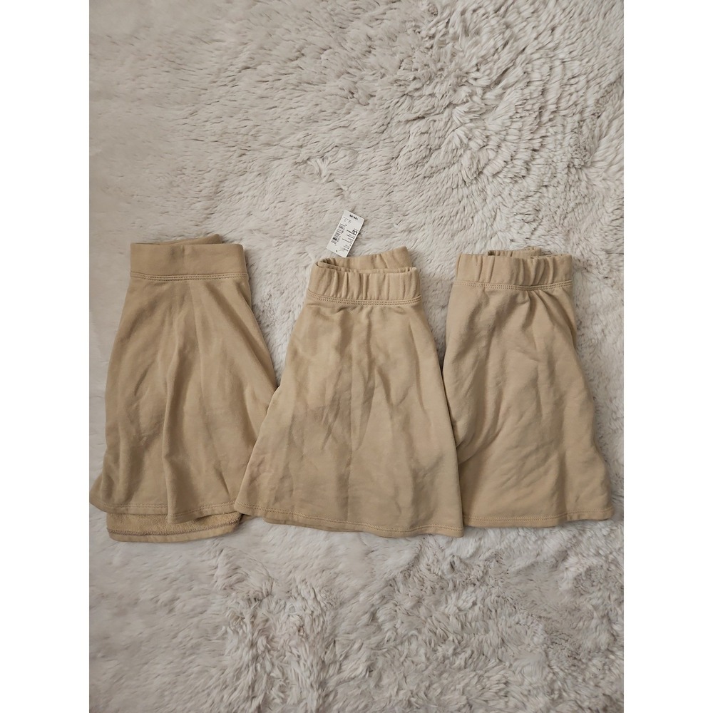 The Children's Place Tan Skort Girls Size L (10/12) Lot of 3 Skorts Active Skirt
